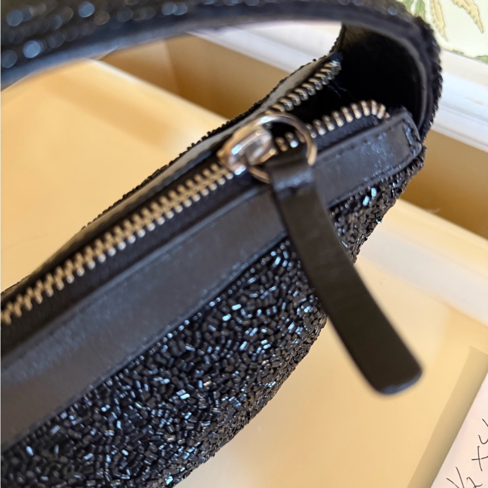 STAUD Black Demy Beaded Loop Wristlet - Picture 12 of 12